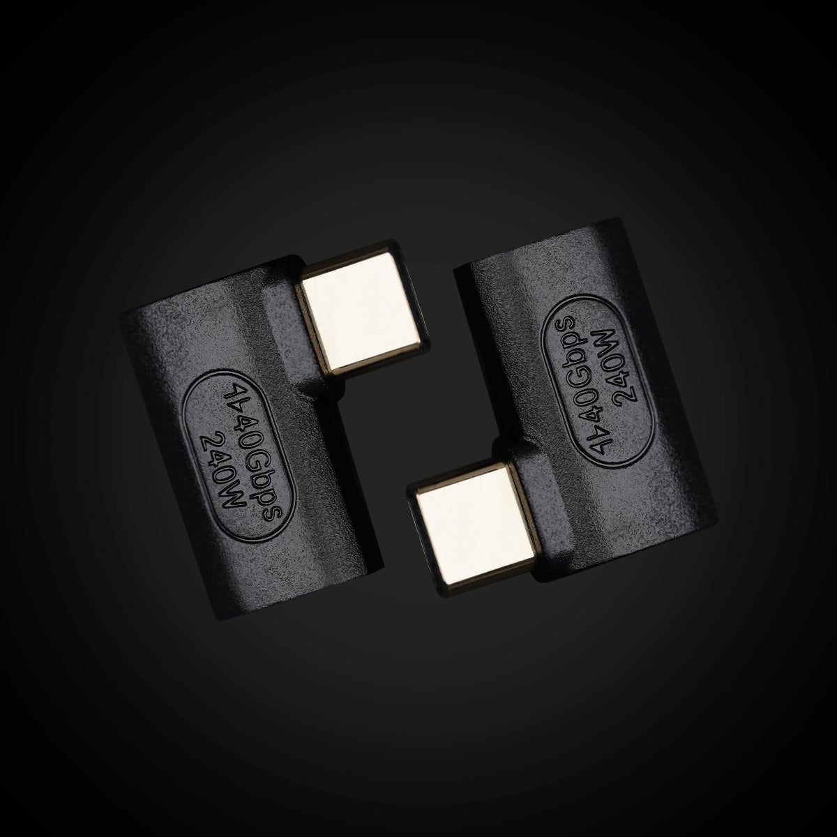 USB-C L字アダブター